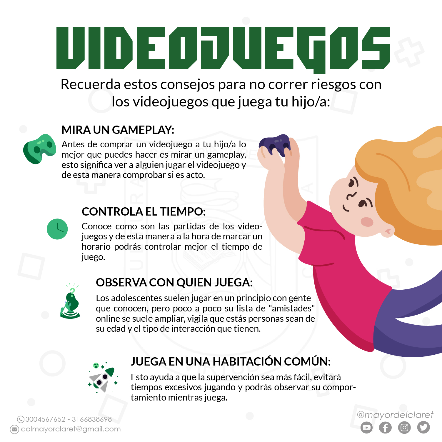 Consejos para los videojuegos